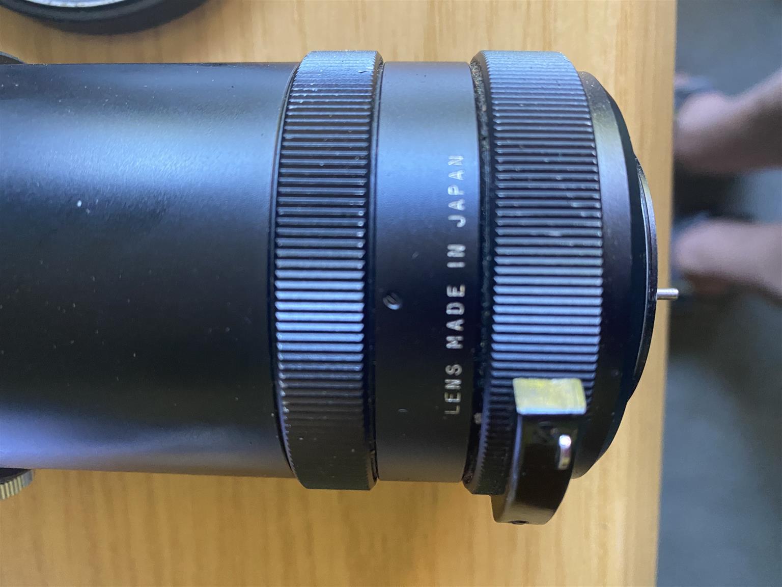 Camera lenses 400mm, 300mm zoom and a 28mm wide angle