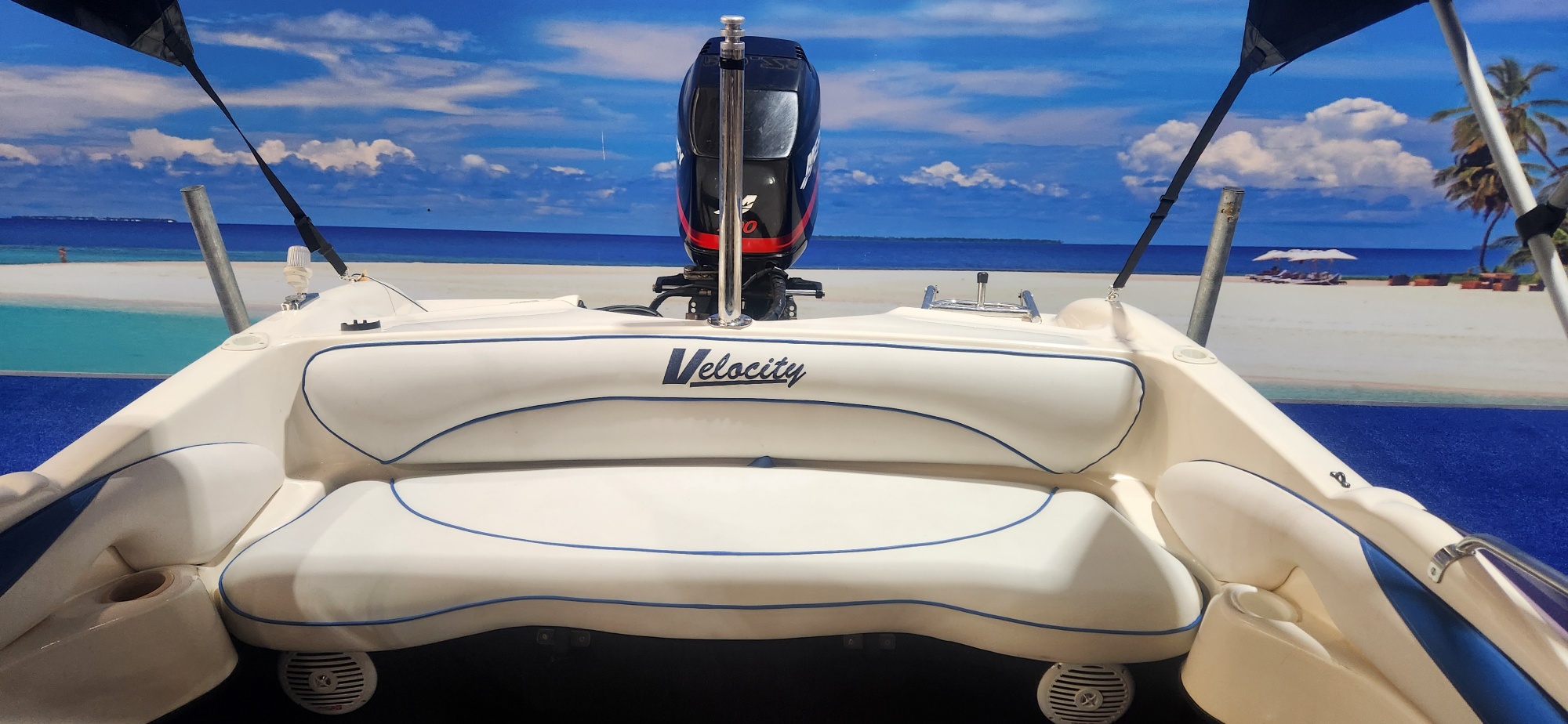 VIKING VELOCITY 18 FT ON TRAILER 200 HP MERCURY EFI