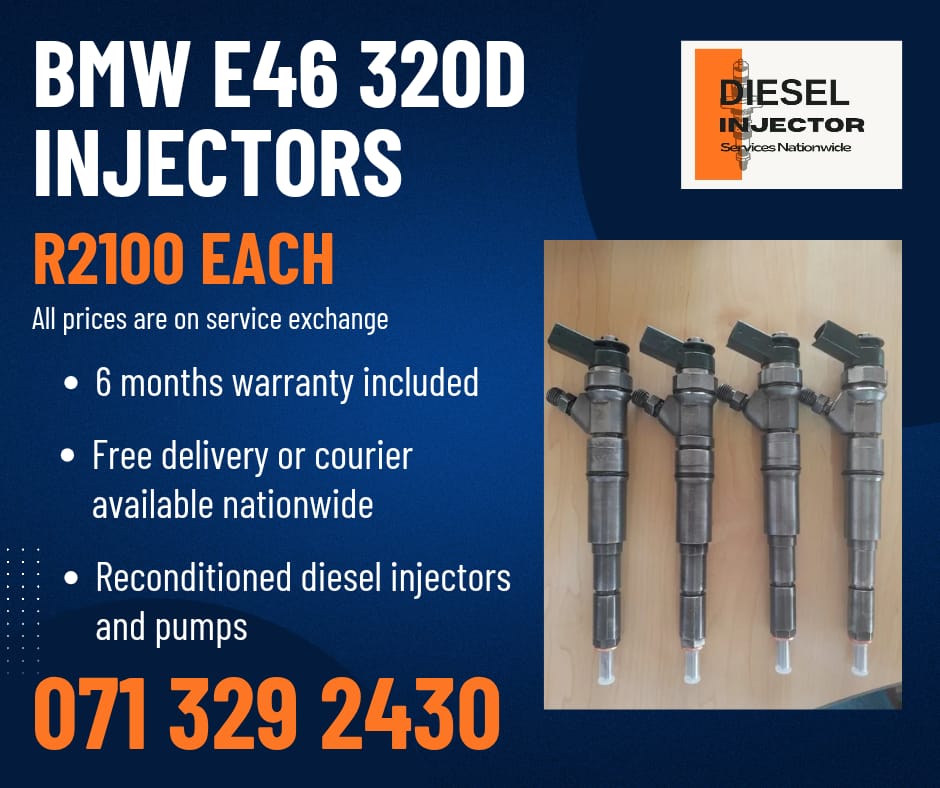 BMW E46 320 INJECTORS FOR SALE WITH WARRANTY - Private Seller BMW E46 320 INJECTORS FOR SALE WITH WARRANTY - Private Seller