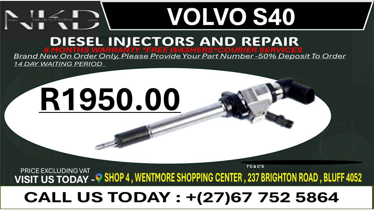 Volvo S40 Diesel Fuel Injectors - Private Seller Volvo S40 Diesel Fuel Injectors - Private Seller