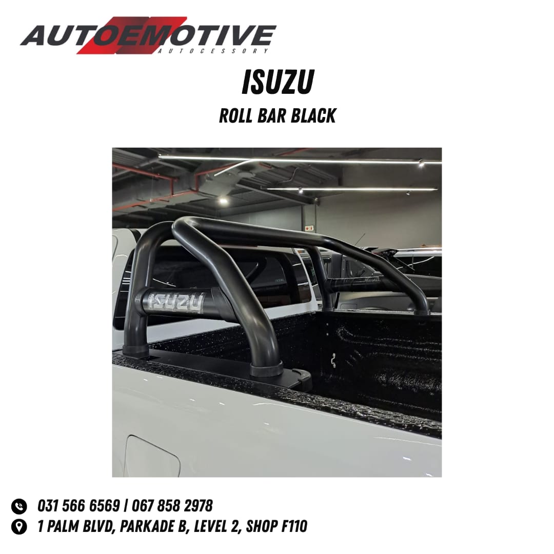 ISUZU ROLL BAR BLACK - Private Seller ISUZU ROLL BAR BLACK - Private Seller