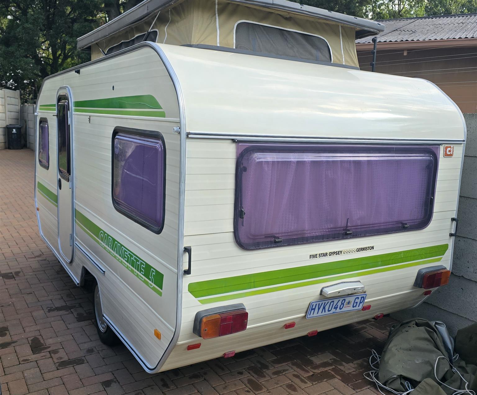 1983 Gypsey Caravette 5 ,one owner, in amazing condition only 650kgs - Private Seller
