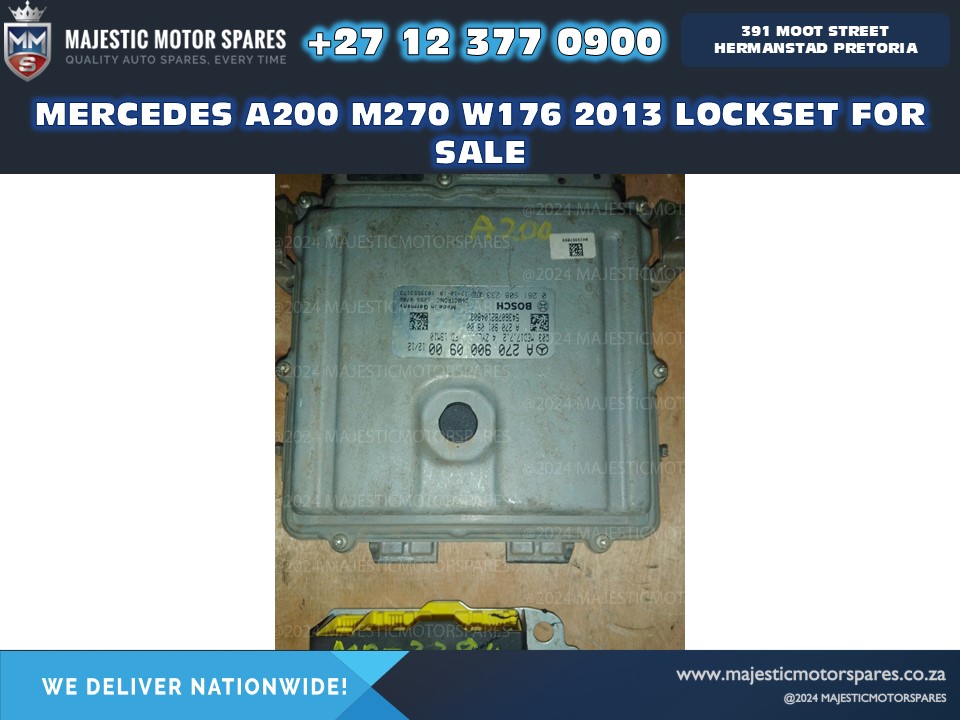 mercedes a200 m270 2013 lockset for sale maj3384 - Private Seller