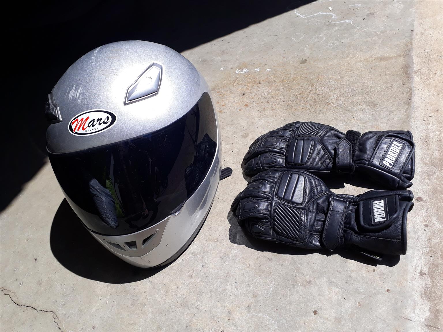 Motorcycle helmet Junk Mail