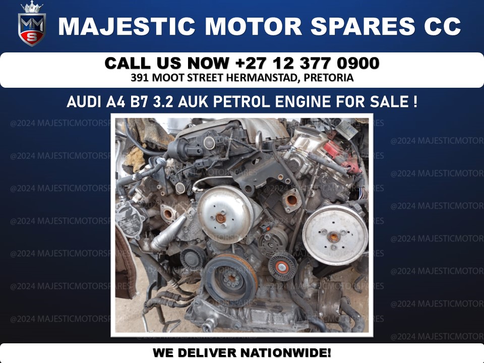 Audi A4 B7 3.2 AUK petrol engine for Sale - Used - Private Seller Audi A4 B7 3.2 AUK petrol engine for Sale - Used - Private Seller