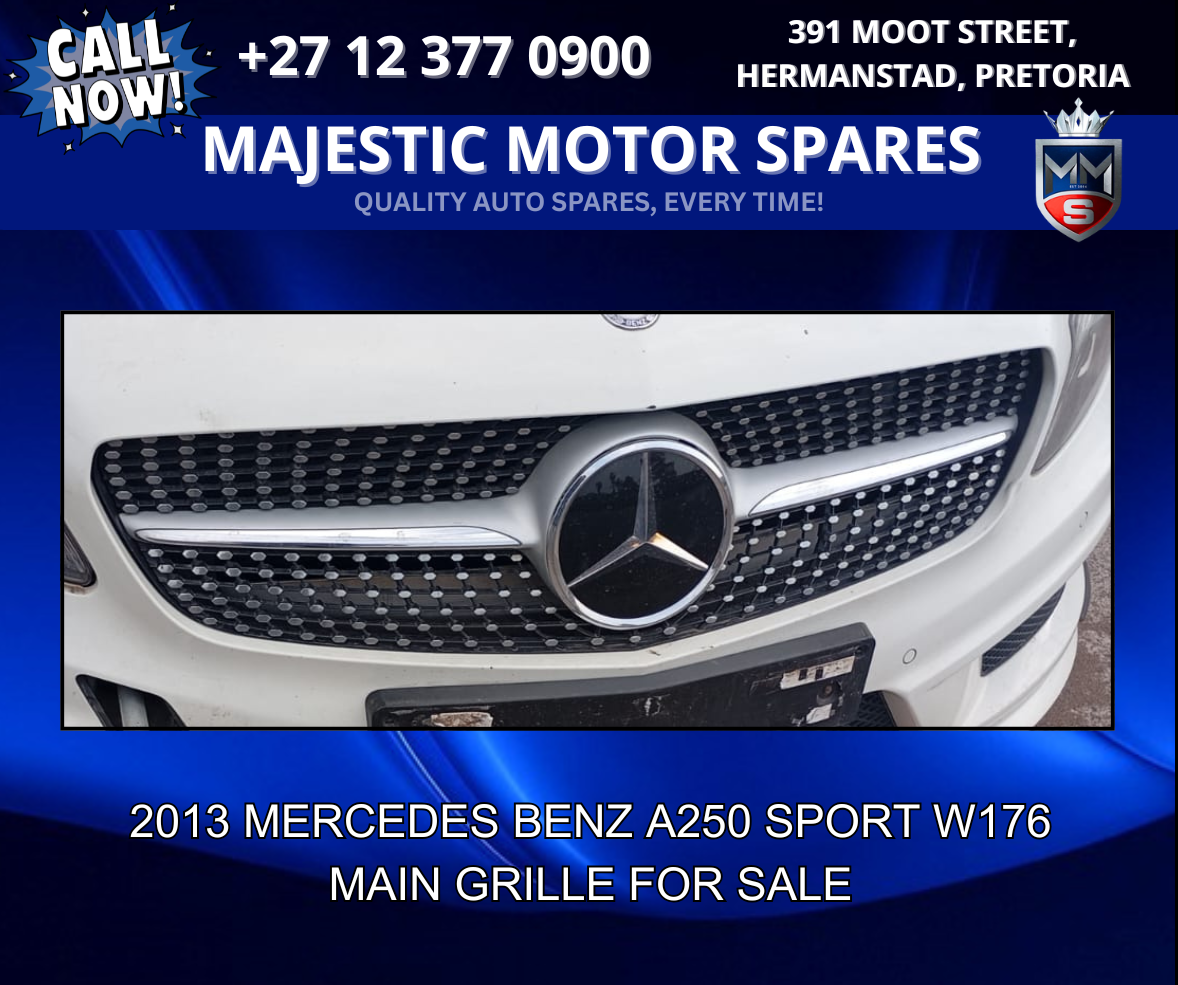 2013 Mercedes Benz A250 Sport W176 Main Grille For Sale - Private Seller 2013 Mercedes Benz A250 Sport W176 Main Grille For Sale - Private Seller