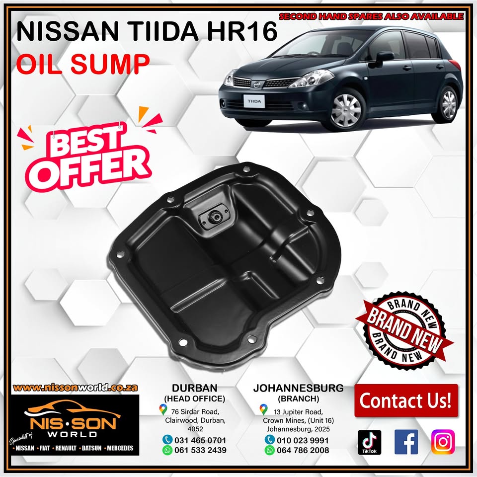 Nissan tiida HR16 oil sump - Private Seller Nissan tiida HR16 oil sump - Private Seller