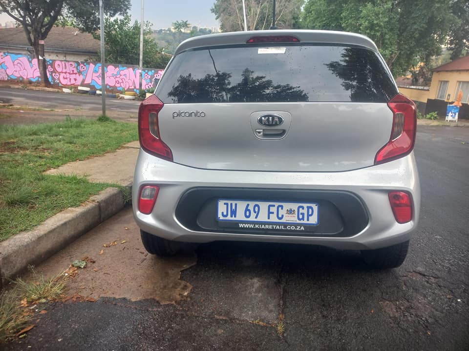 2021 KIA PICANTO 1.0 PETROL, MANUAL, SILVER COLOR, MILEAGE 113000KMS