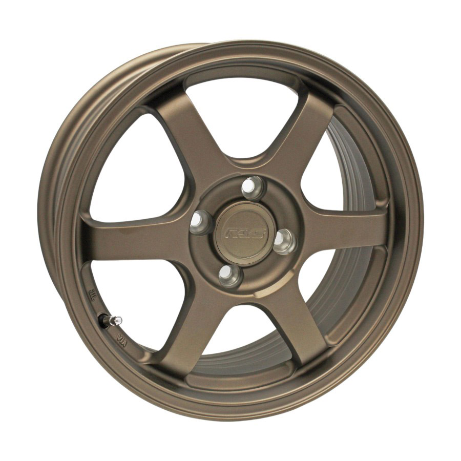 15″ M7781 4/100 Matt Bronze Alloy Wheels