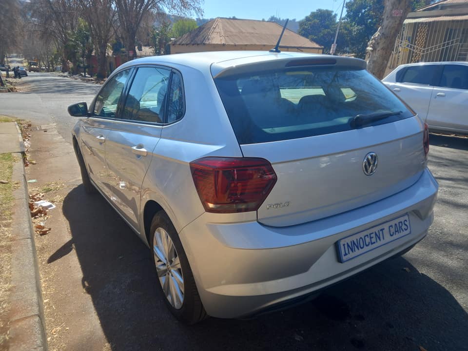2021 VW POLO 8 H-LINE TSI ENGINE PETROL, AUTOMATIC, SILVER COLOR, MILEAGE 89000KMS