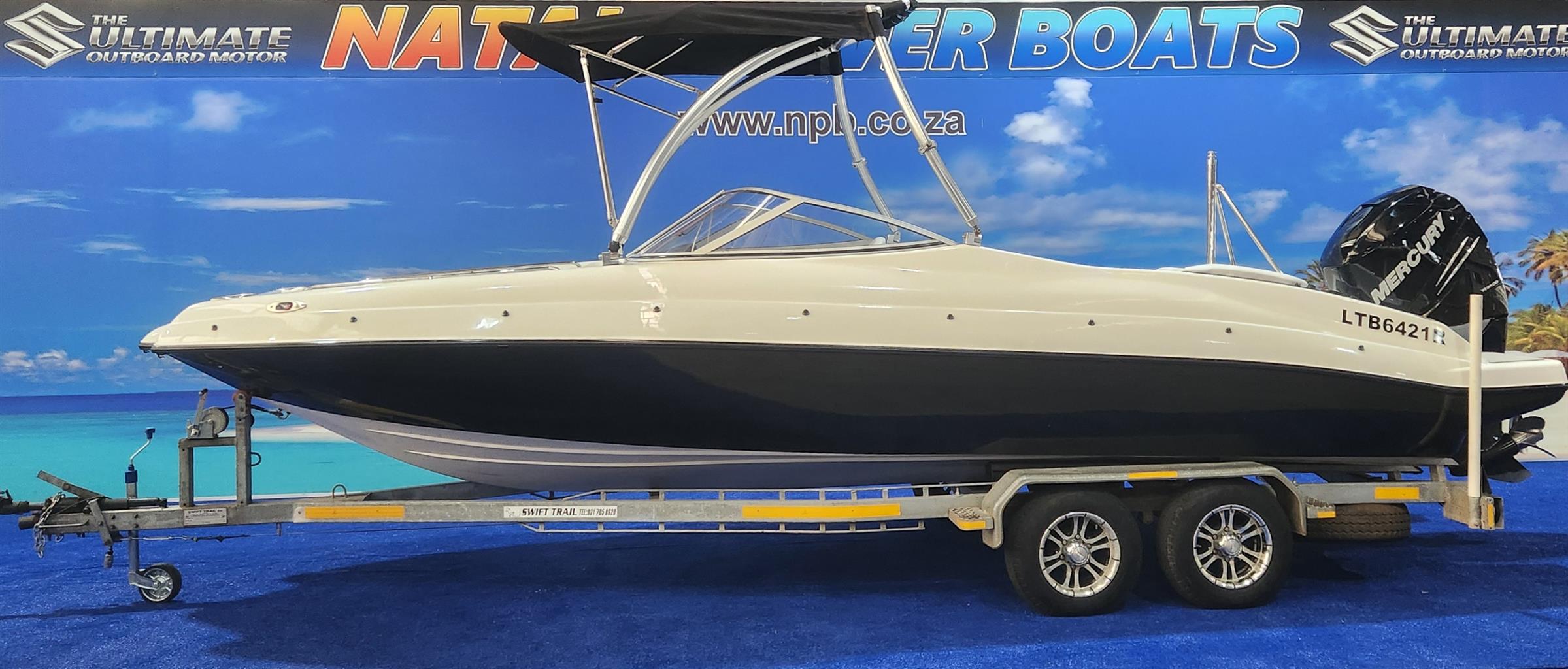 CLASSIC 230 ON TRAILER 300 HP MERCURY VERADO 4 STROKE