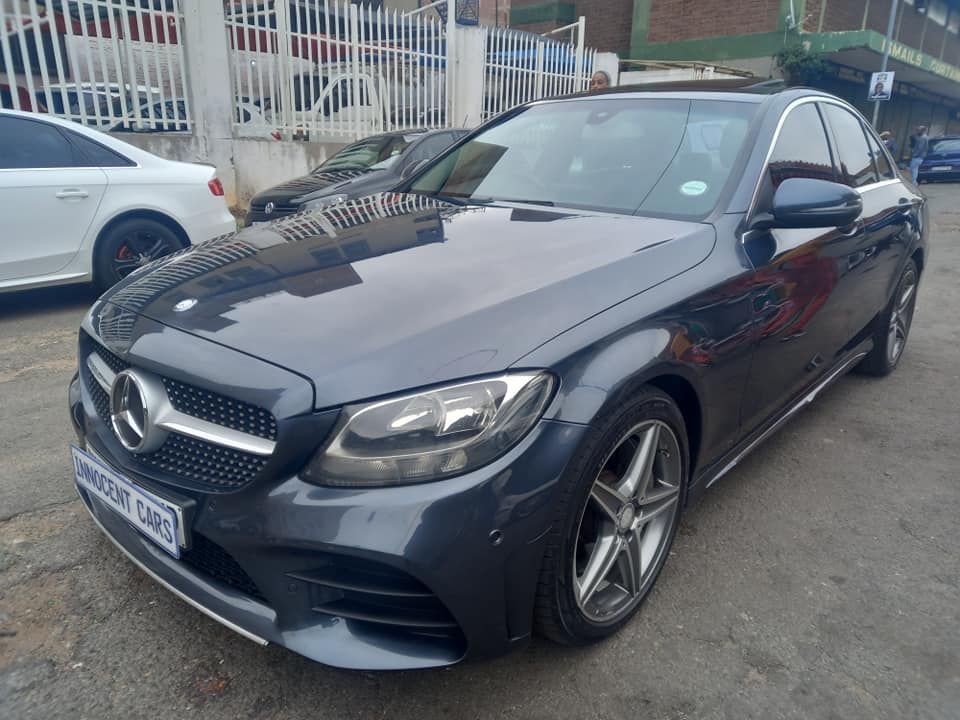 2015 MERCEDES BENZ C250 BLUETEC PETROL, AUTOMATIC, GREY COLOUR, MILEAGE