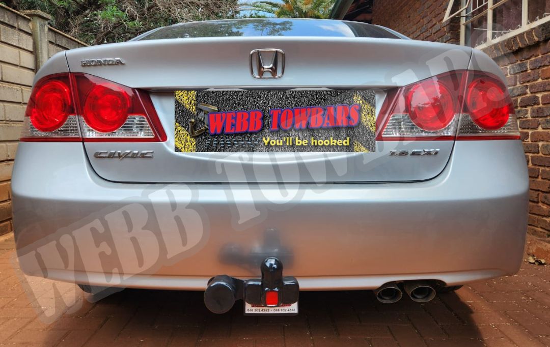 Honda Civic Sedan Standard/Detachable Towbars - Private Seller Honda Civic Sedan Standard/Detachable Towbars - Private Seller