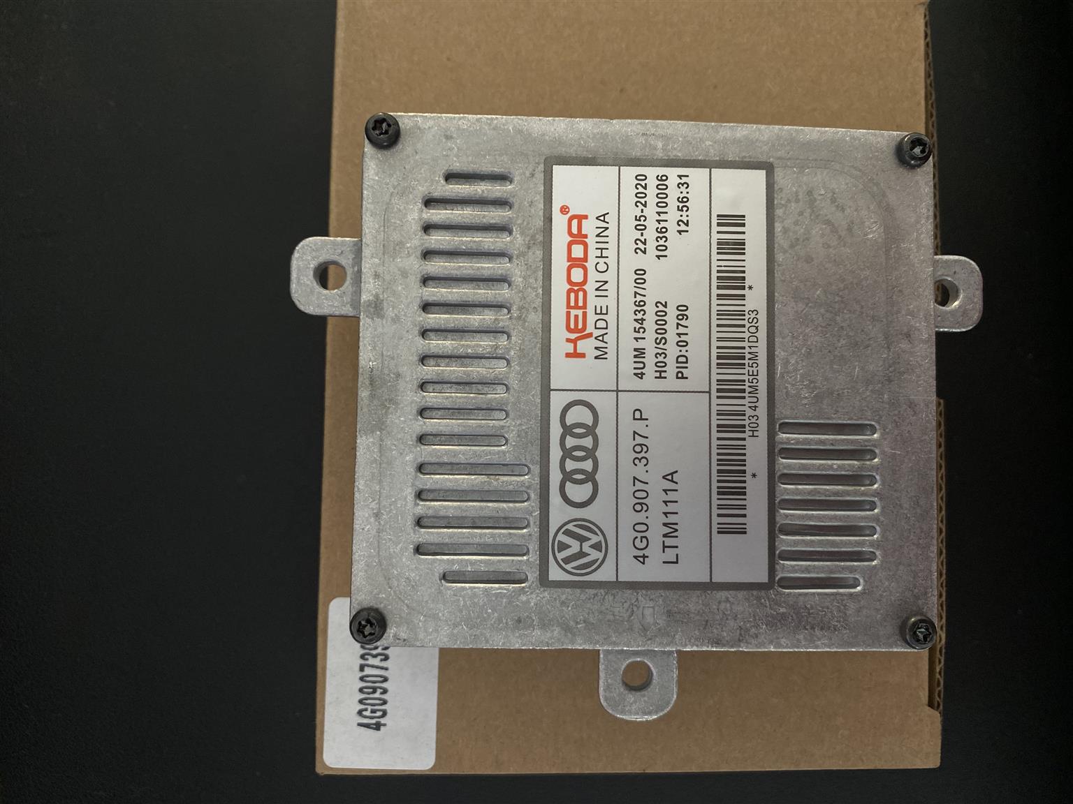 4G0907397P Ballast Audi Daylight - Private Seller 4G0907397P Ballast Audi Daylight - Private Seller