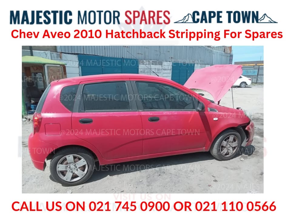 Chev Aveo 2010 Hatchback Stripping For Spares - Private Seller Chev Aveo 2010 Hatchback Stripping For Spares - Private Seller