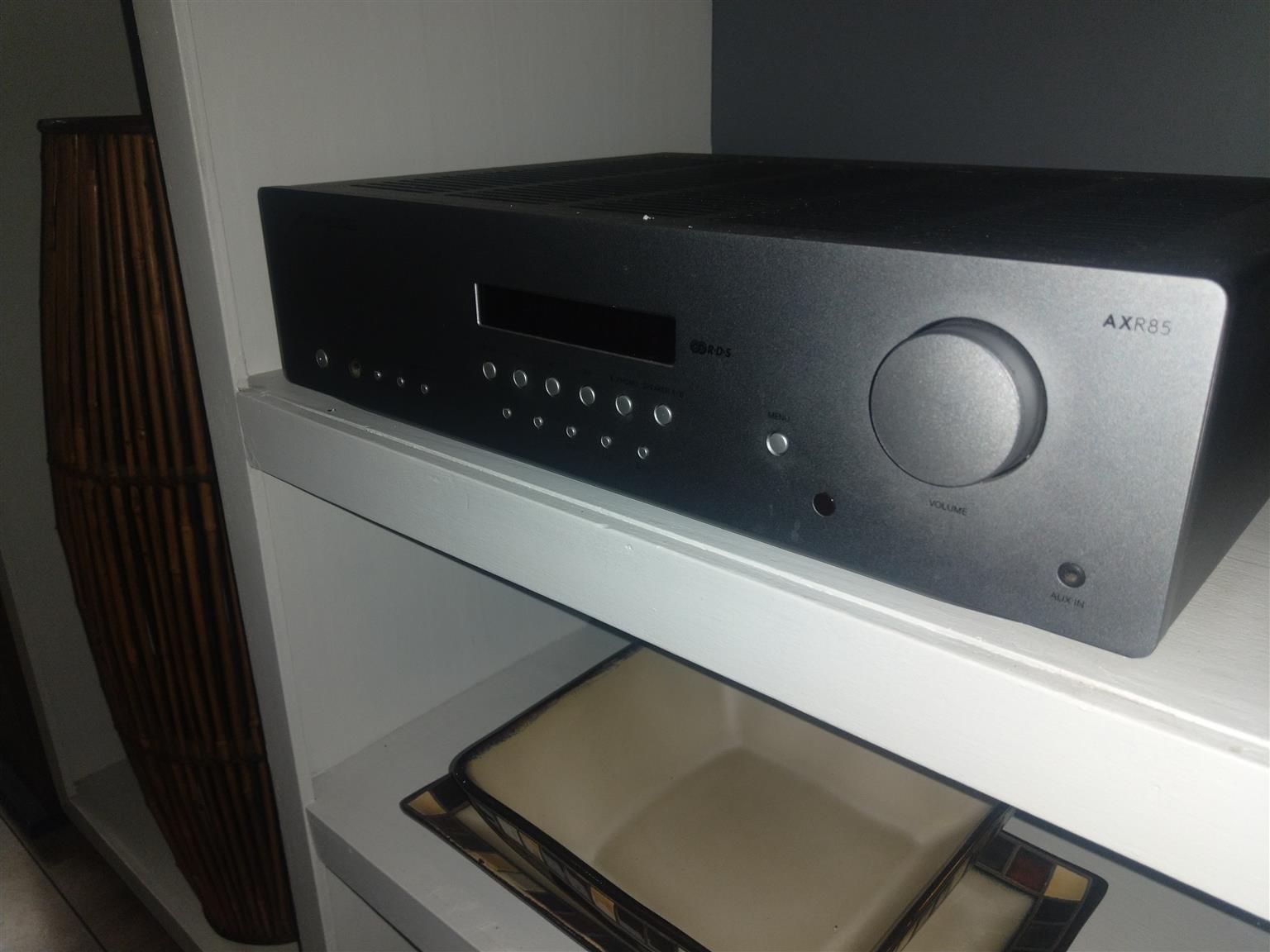 Cambridge audio AXR 85 in very good condition, remote, blue tooth, 85w per ch.
