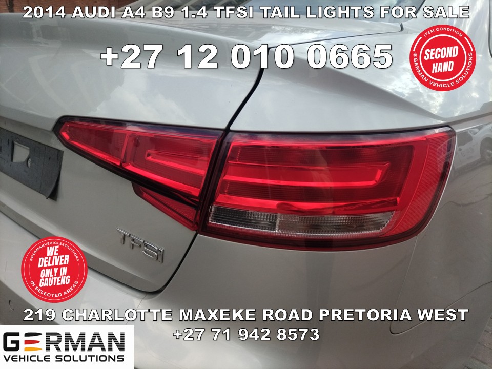 2014 Audi A4 B9 tail light inner & outer for sale – preface - Private Seller 2014 Audi A4 B9 tail light inner & outer for sale – preface - Private Seller