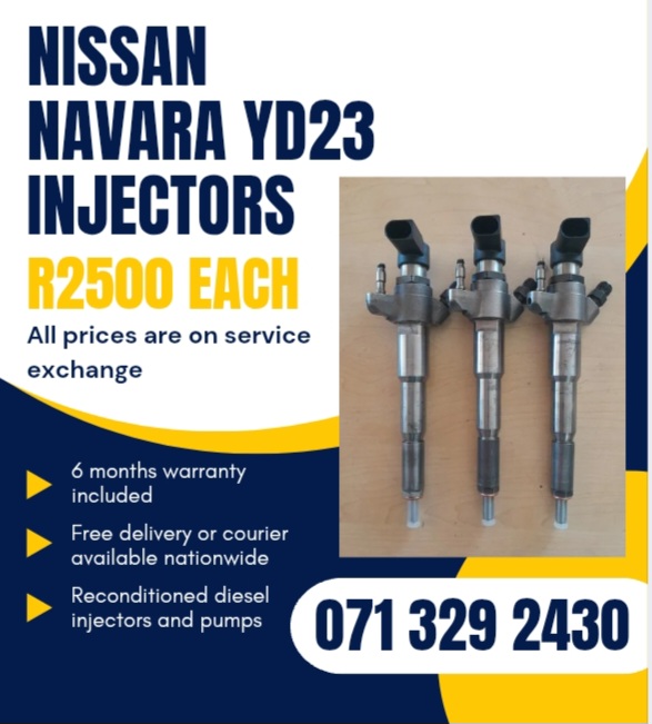 NISSAN NAVARA YD23 INJECTORS FOR SALE WITH WARRANTY - Private Seller NISSAN NAVARA YD23 INJECTORS FOR SALE WITH WARRANTY - Private Seller