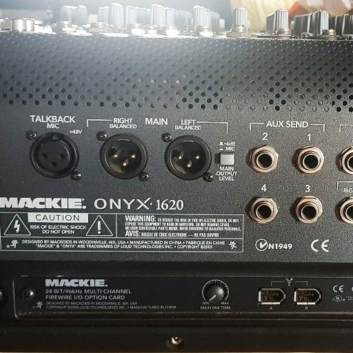 Mackie Onyx 16 16 Channel Mixer Junk Mail