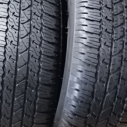 Fairly used tyre