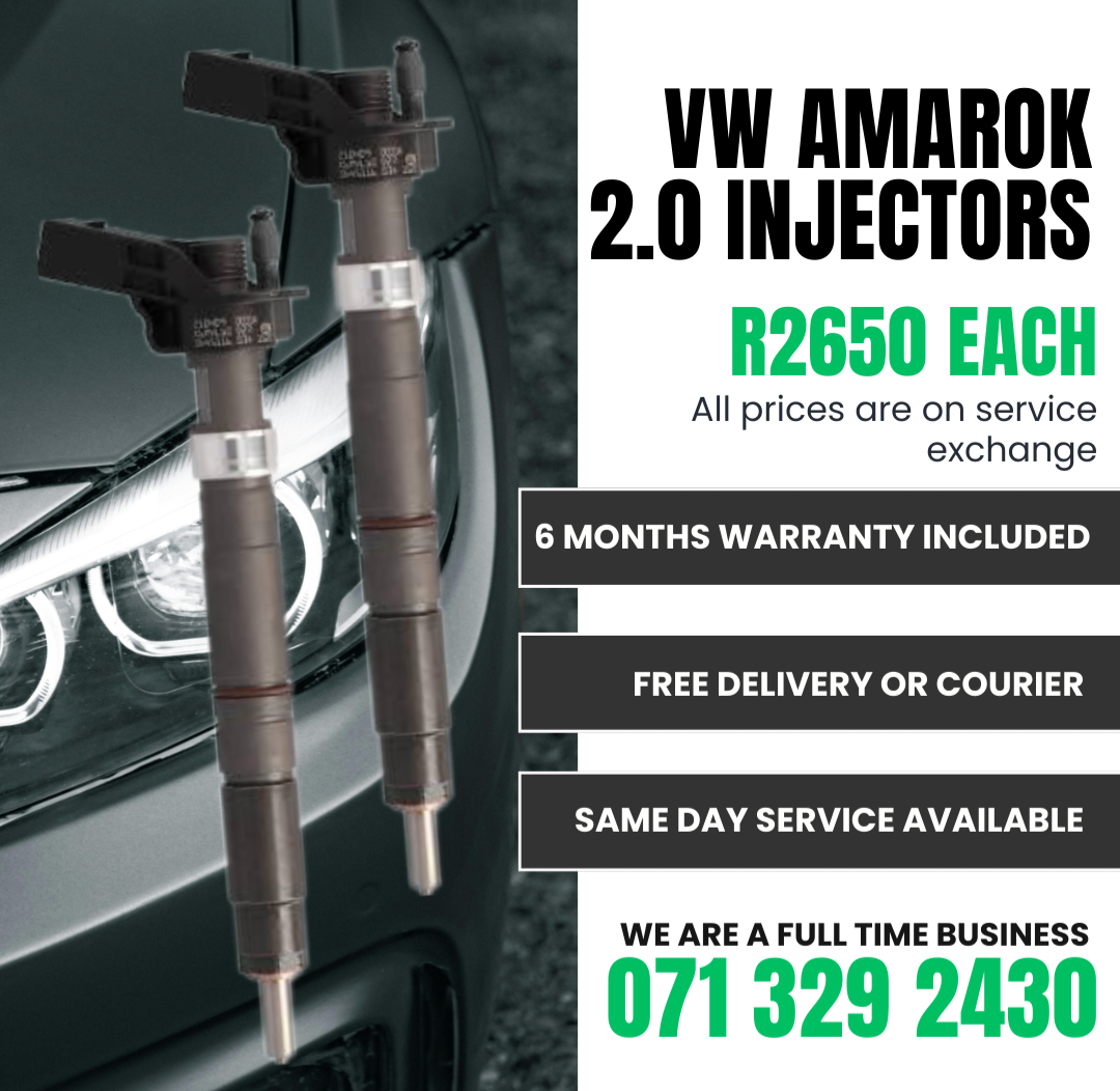 VW AMAROK 2.0 INJECTORS FOR SALE WITH WARRANTY INCLUDED - Private Seller VW AMAROK 2.0 INJECTORS FOR SALE WITH WARRANTY INCLUDED - Private Seller