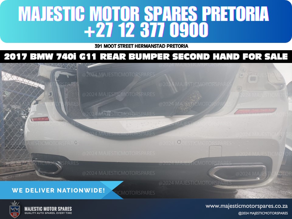 2017 BMW 740i G11 Rear Bumper for sale. - Private Seller 2017 BMW 740i G11 Rear Bumper for sale. - Private Seller