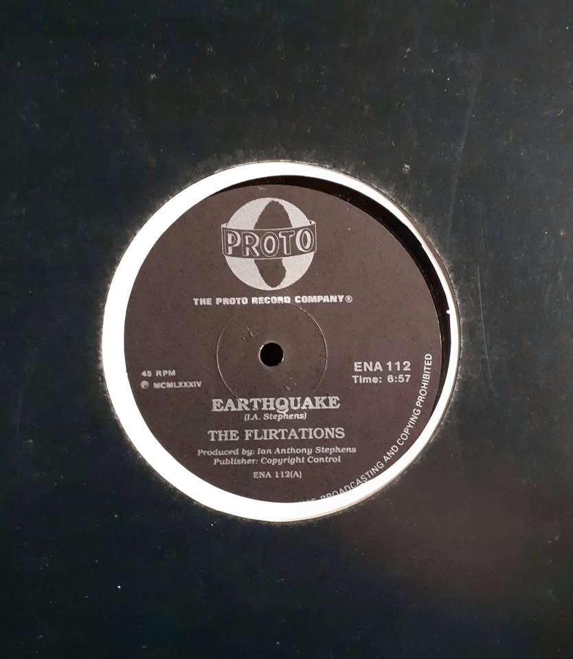 The Flirtations - Earthquake 12" Single Record