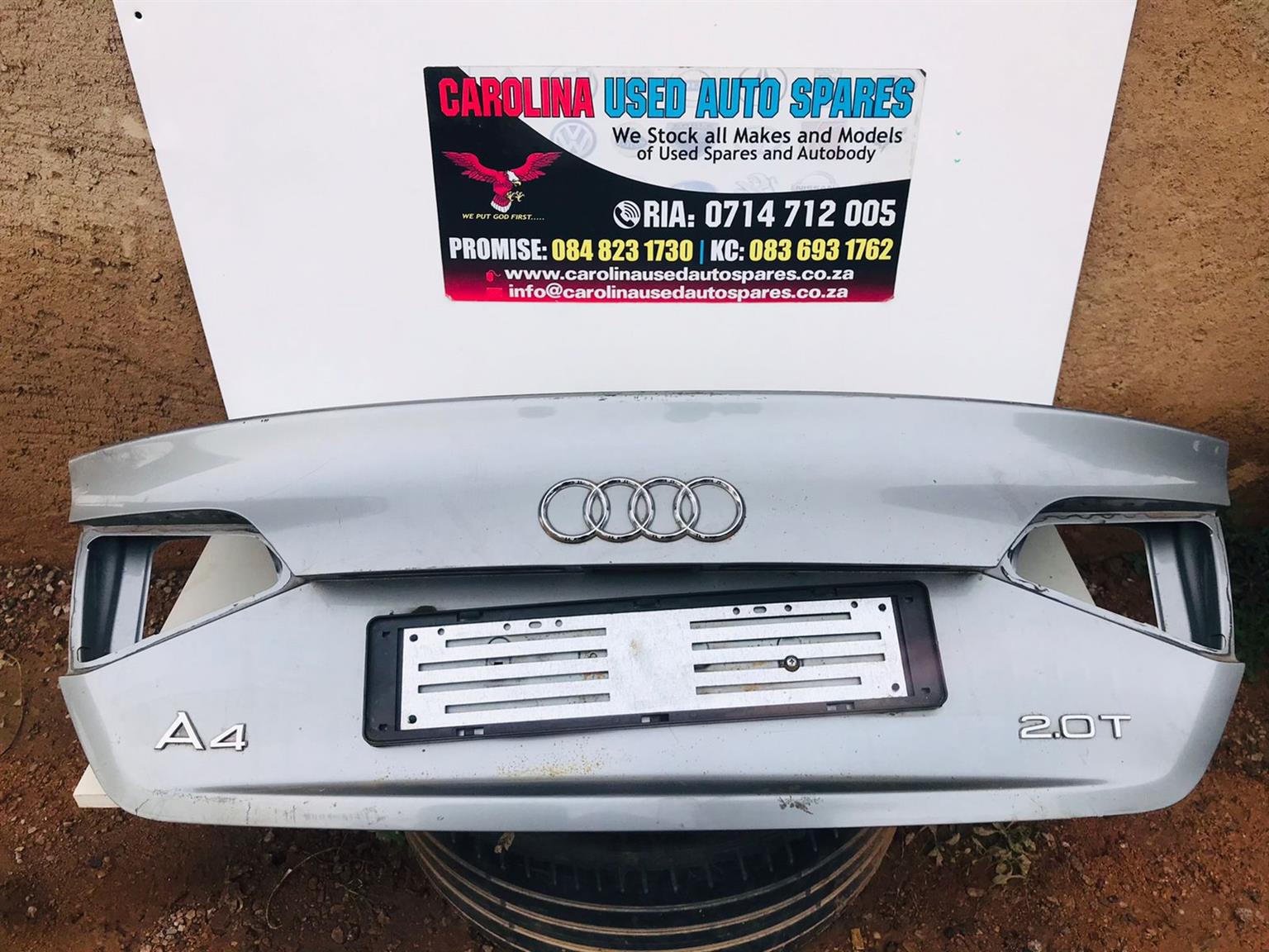 Audi A4-B9 bootlid - Private Seller Audi A4-B9 bootlid - Private Seller