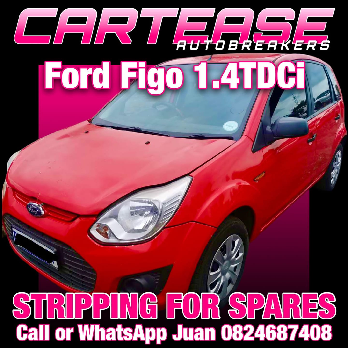 FORD FIGO 1.4TDCI STRIPPING FOR SPARES - Private Seller FORD FIGO 1.4TDCI STRIPPING FOR SPARES - Private Seller