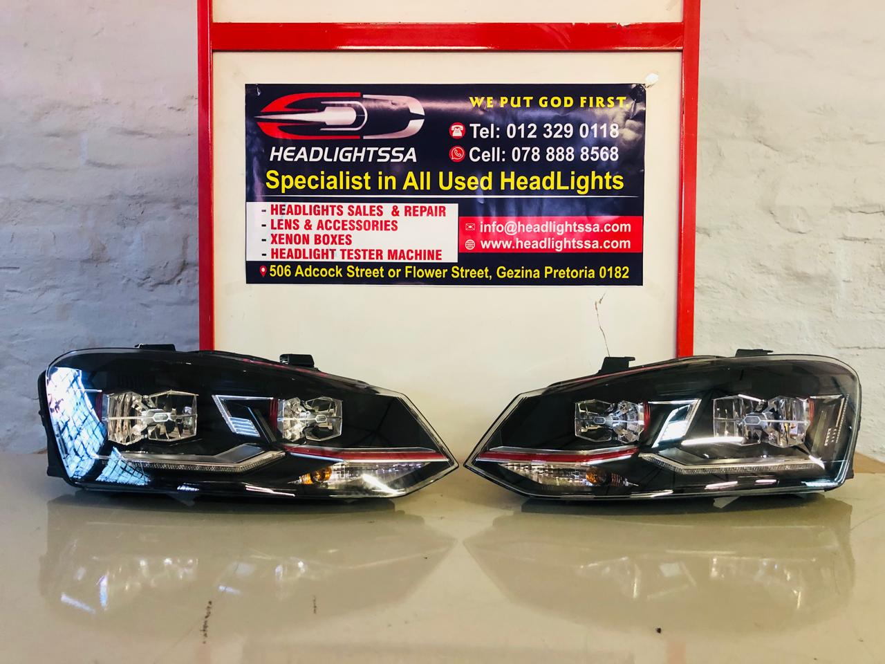 VW Polo 7 GTI left and right side xenon headlights - Private Seller