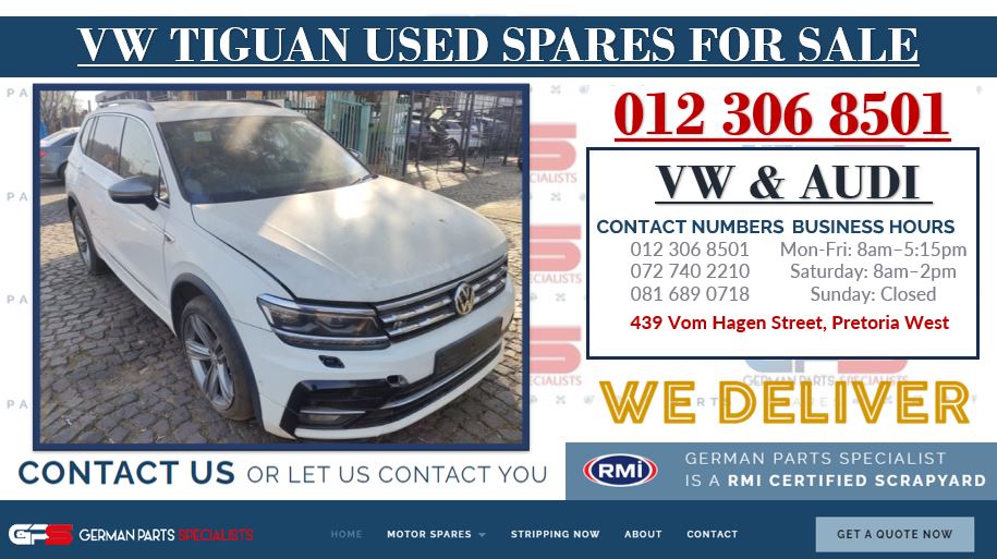 VW TIGUAN USED SPARES FOR SALE - Private Seller VW TIGUAN USED SPARES FOR SALE - Private Seller