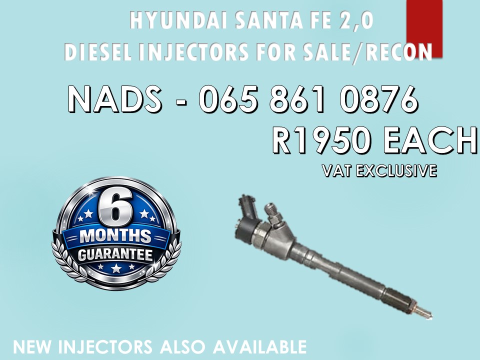 HYUNDAI SANTA FE 2.0 DIESEL INJECTORS FOR SALE - Private Seller HYUNDAI SANTA FE 2.0 DIESEL INJECTORS FOR SALE - Private Seller