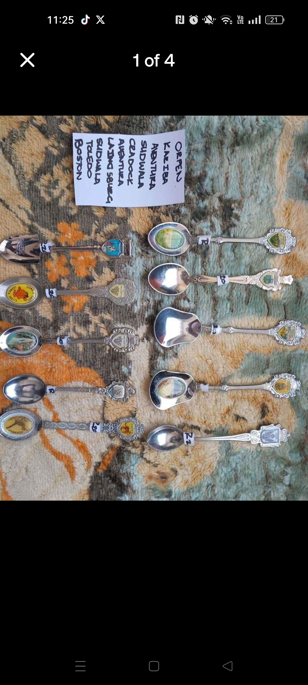 Antique Collectors Spoons