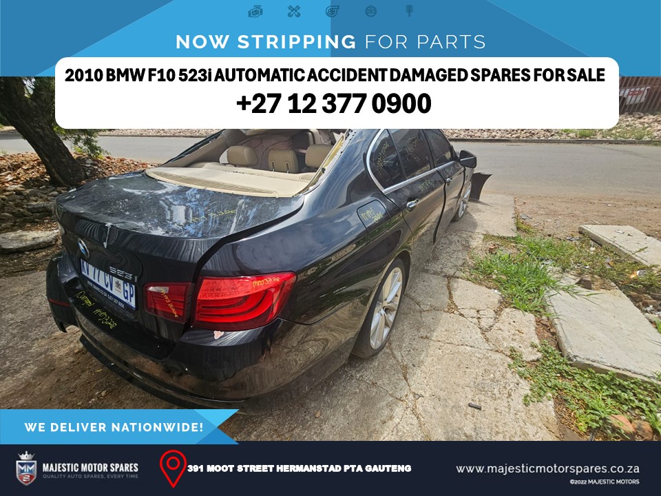 2010 BMW F10 523I Petrol Automatic Stripping for Spares
