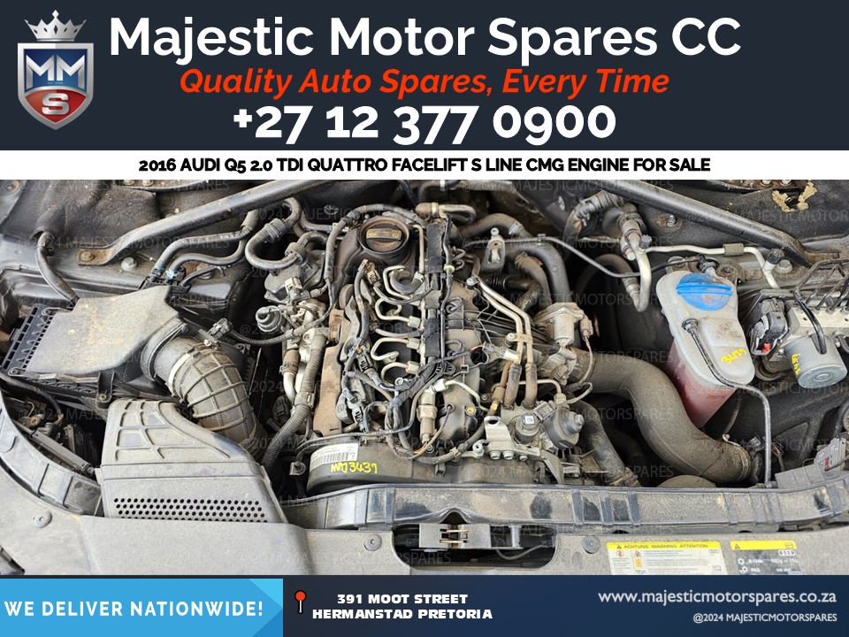 2016 Audi Q5 2.0 TDI Engine for Sale. - Private Seller 2016 Audi Q5 2.0 TDI Engine for Sale. - Private Seller