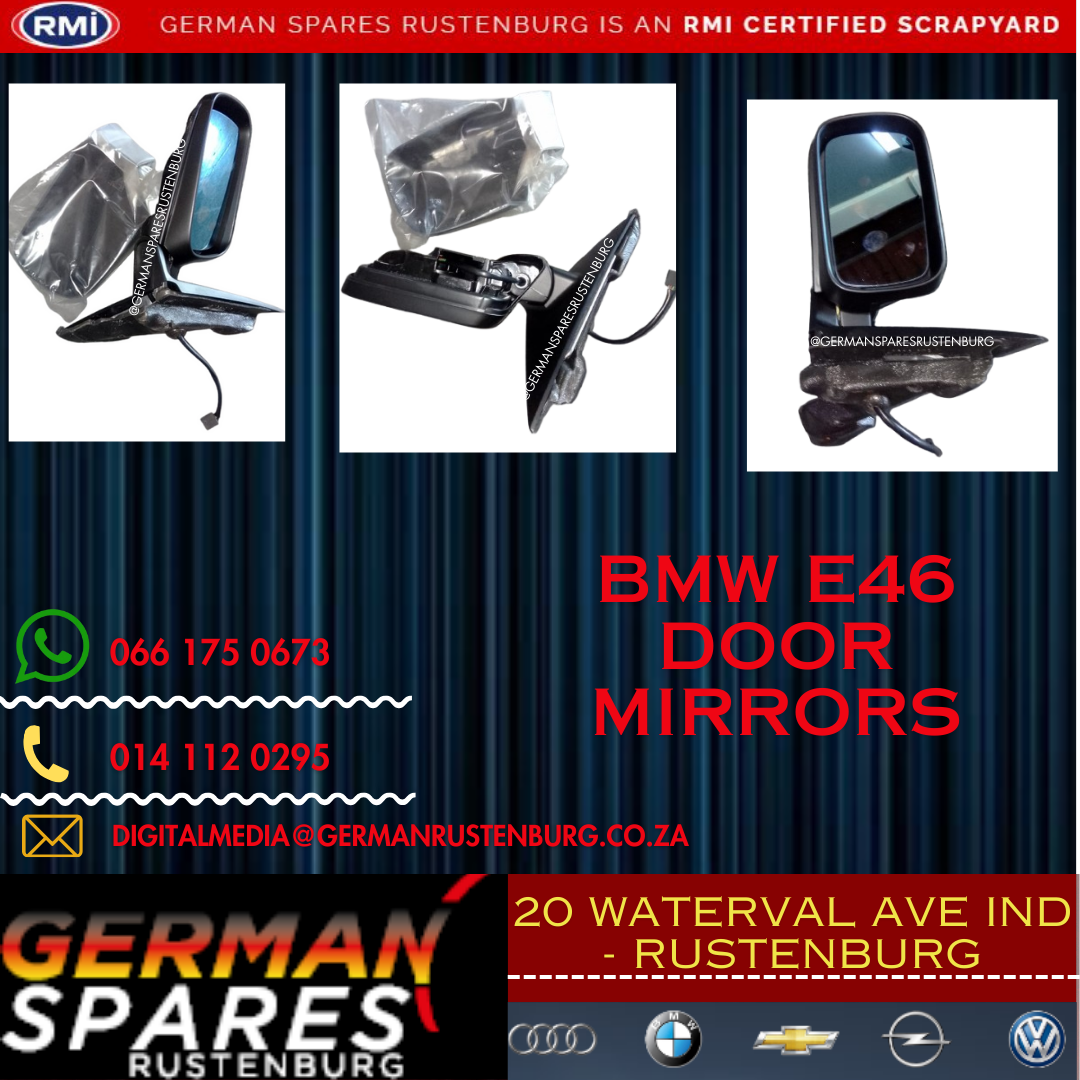 Bmw E46 Door Mirrors - Private Seller Bmw E46 Door Mirrors - Private Seller