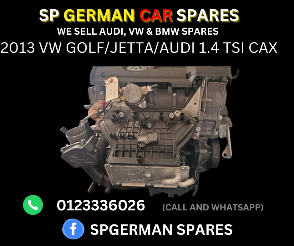 2013 VW GOLF/JETTA/AUDI 1.4 TSI CAX ENGINE FOR SALE!!!! - Private Seller