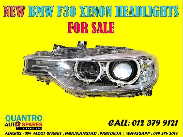 New BMW F30 Xenon Headlights For Sale Junk Mail