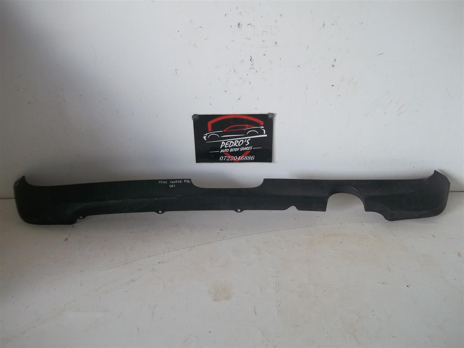 Mini Cooper (F56) '06-'13 rear bumper lower valance - Private Seller Mini Cooper (F56) '06-'13 rear bumper lower valance - Private Seller