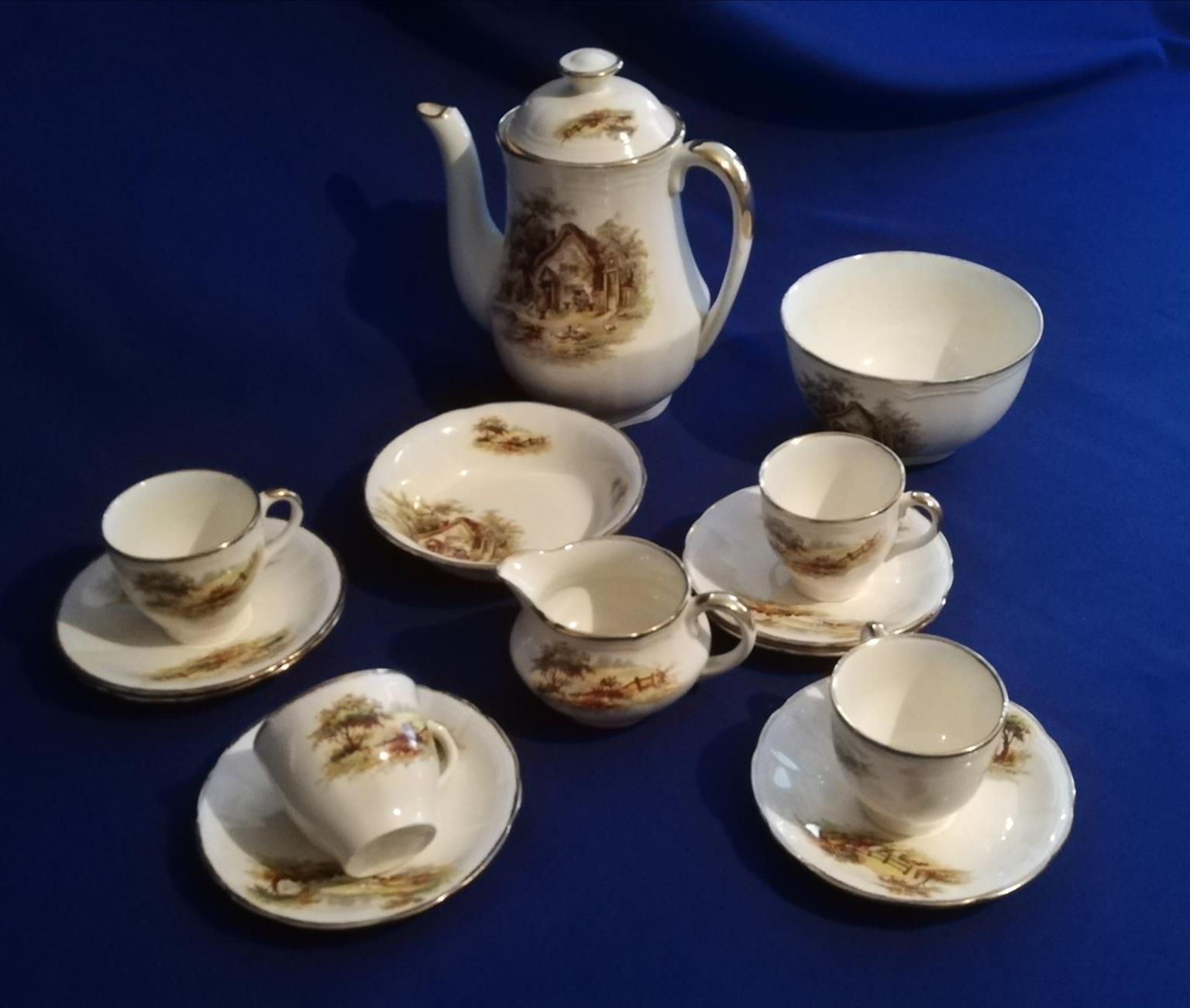 Vintage Alfred Meakin Coffee Set