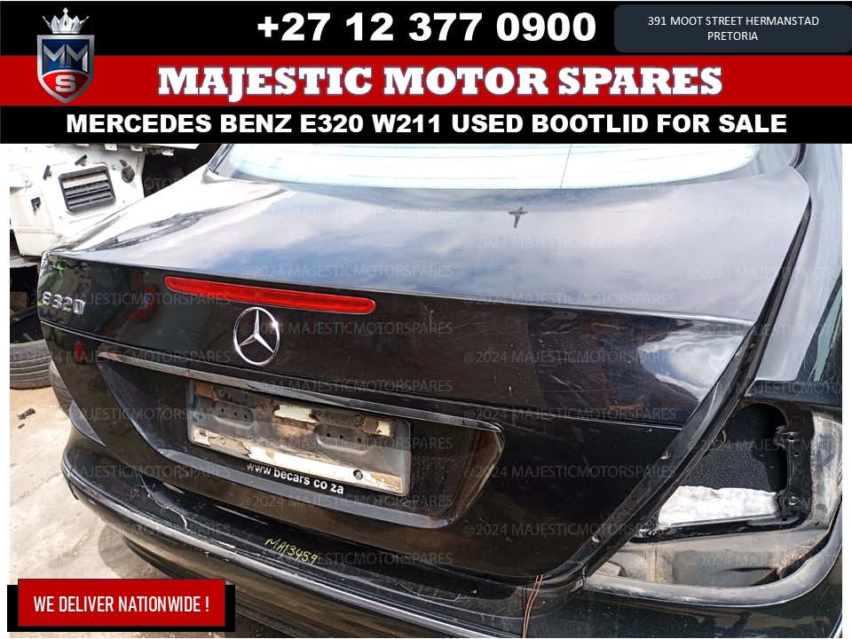 2003 Mercedes e320 w211 boot lid for Sale – Used - Private Seller 2003 Mercedes e320 w211 boot lid for Sale – Used - Private Seller