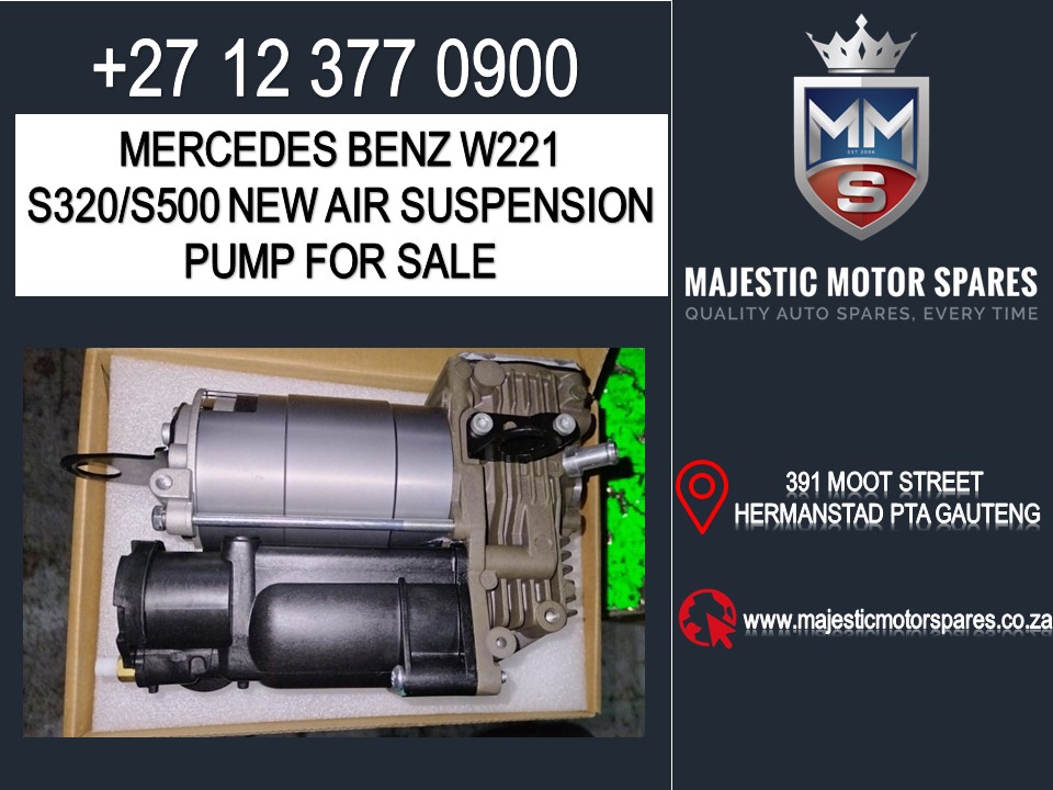 Mercedes Benz W221 S320 S500 air suspension pump for sale new Mercedes Benz W221 S320 S500 air suspension pump for sale new