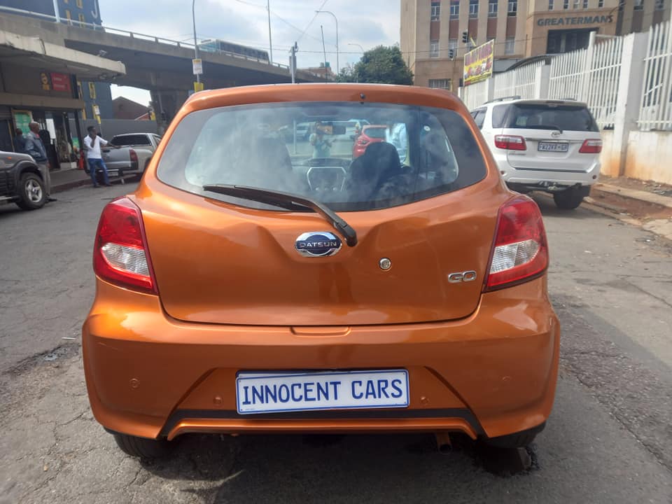 2020 DATSON GO HATCHBACK 1.2 PETROL, MANUAL TRANSMISSION, ORANGE COLOUR