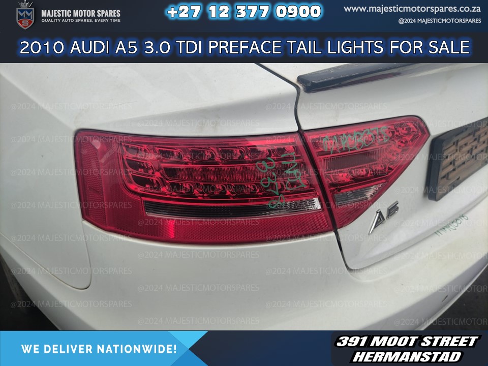 2010 Audi A5 Preface Tail Lights for Sale – Second Hand - Private Seller 2010 Audi A5 Preface Tail Lights for Sale – Second Hand - Private Seller