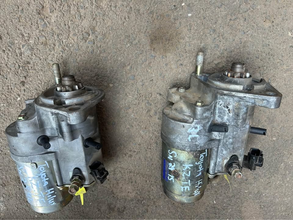 2003 Toyota Hilux KZ TE Starter Motors Available @Circle 7 Used Parts Call or WhatsApp - Private Seller
