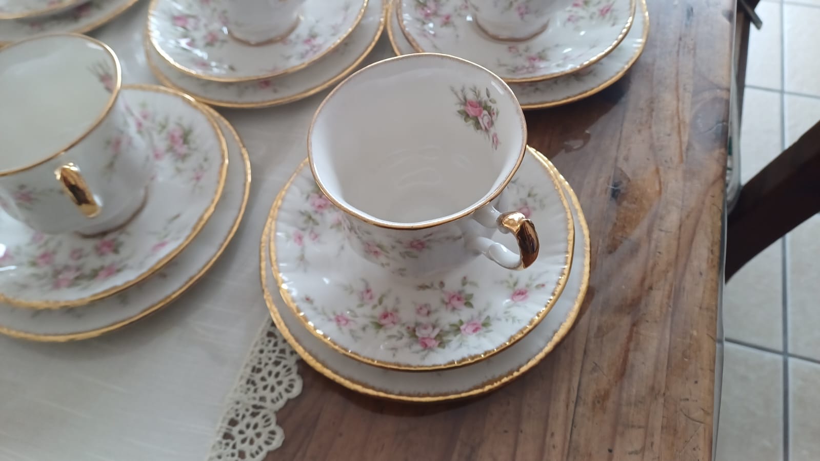 Royal Albert Fine Bone China and Paragon Victorian Rose Fine China
