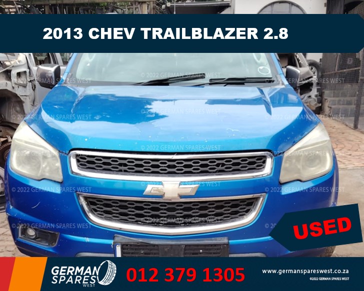 Used 2013 CHEV TRAILBLAZER 2.8 AUTO STRIPPING FOR SPARES for sale