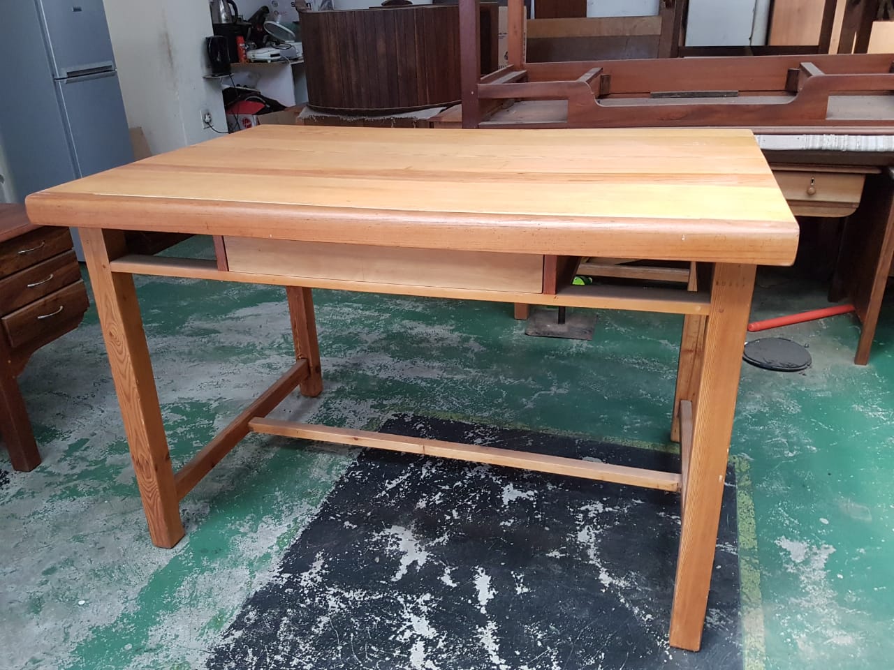 Solid wooden desk