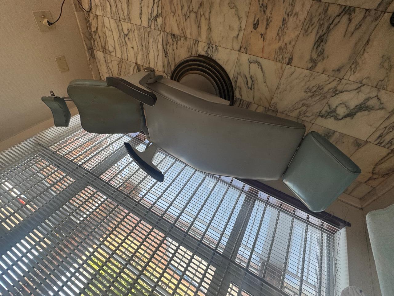 Vintage manual dental chair