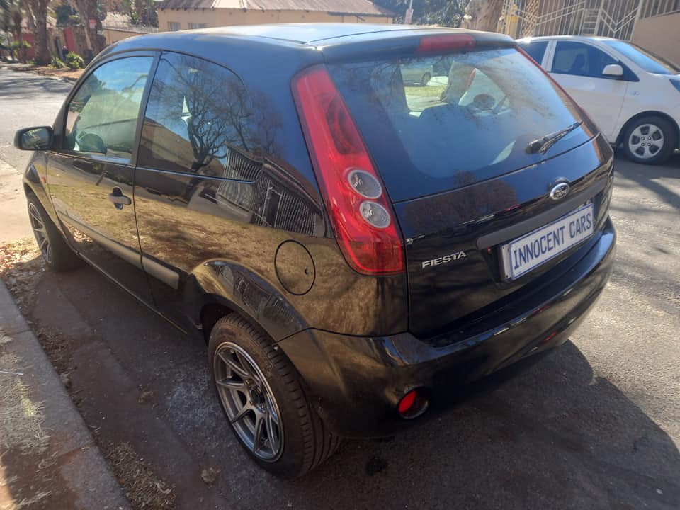 2007 FORD FIESTA COUPE 1.4 PETROL ENGINE, MANUAL, BLACK COLOR, MILEAGE 259000